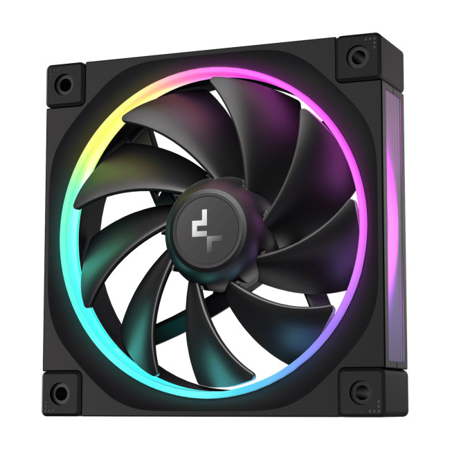 DeepCool FL12 120mm PWM PC Case Fan - Black 3 Pack