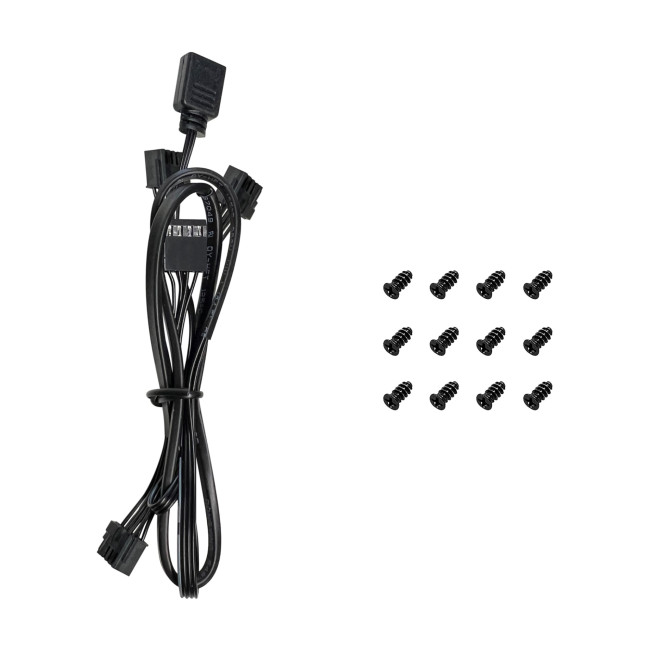 DeepCool FL12 120mm PWM Reverse PC Case Fan - Black 3 Pack