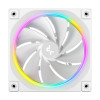 DeepCool FL12 120mm PWM Reverse PC Case Fan - White 3 Pack