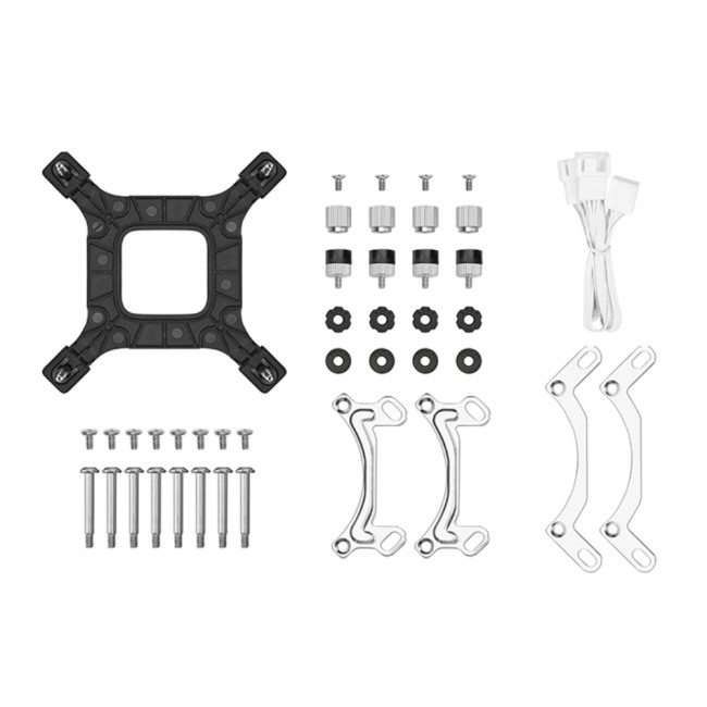 DeepCool LE240 WH V2 282 mm All-in-One Liquid CPU Cooler - White