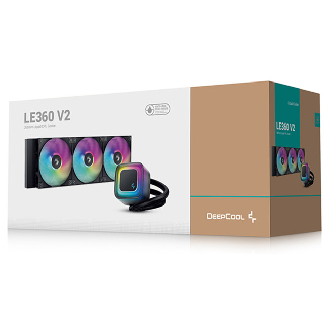 DeepCool LE360 V2 360 mm All-in-One Liquid CPU Cooler - Black