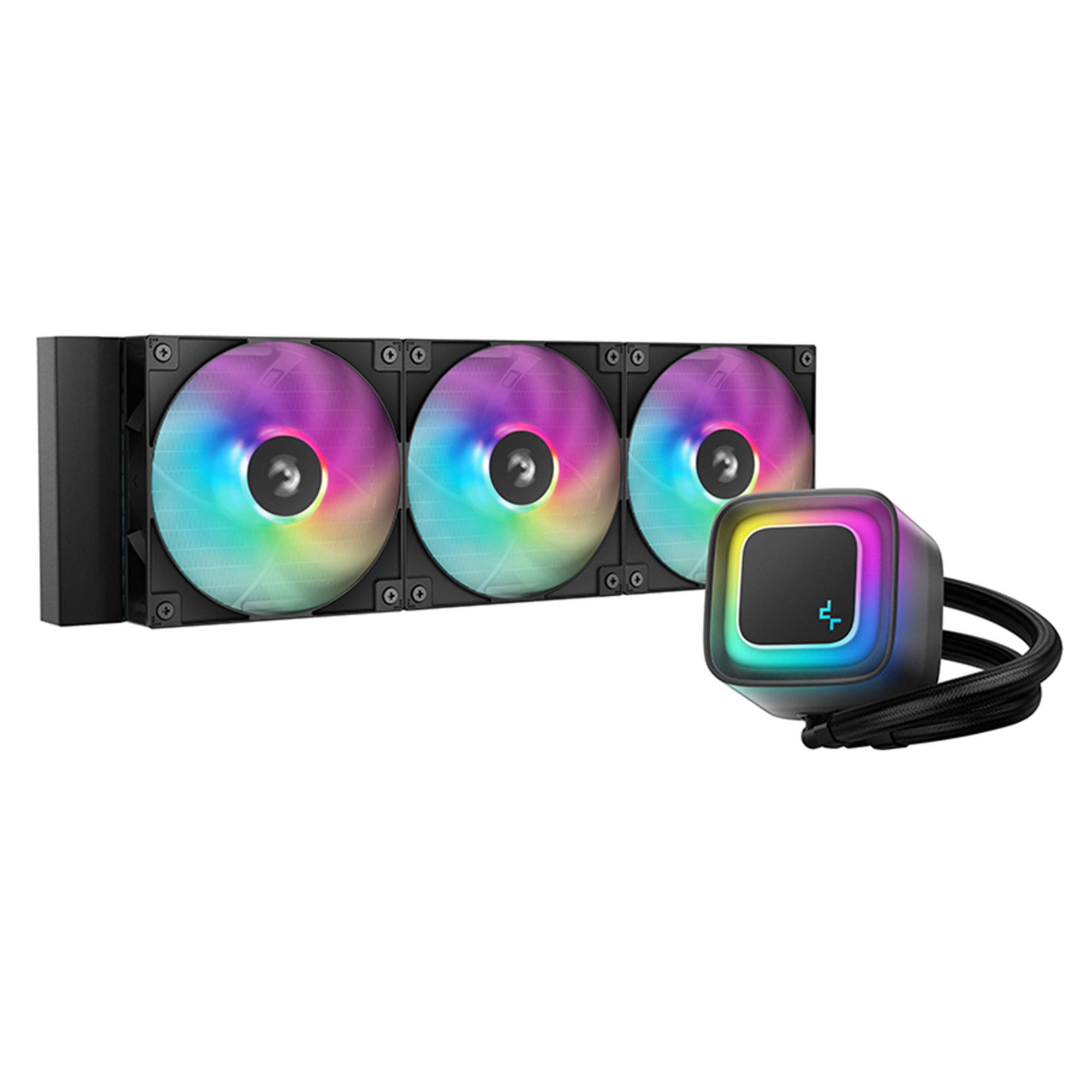 New Open Box DeepCool LE360 V2 360 mm All-in-One Liquid CPU Cooler - Black