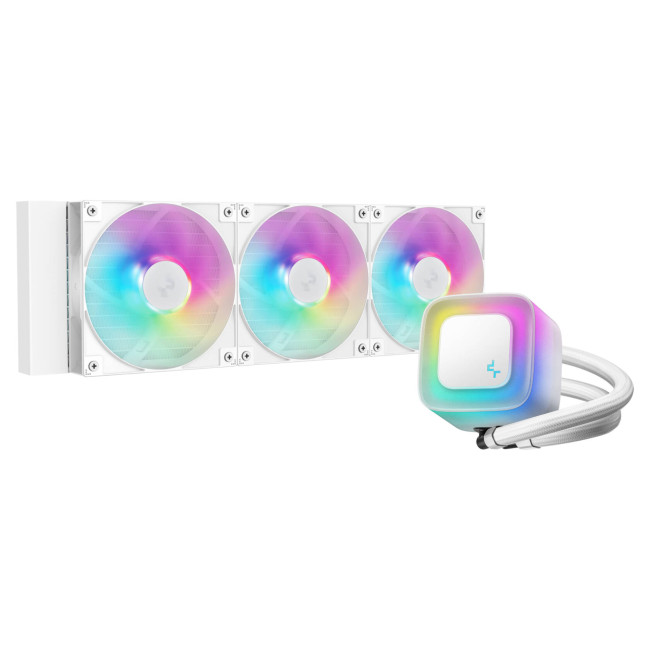 DeepCool LE360 WH V2 360 mm All-in-One Liquid CPU Cooler - White