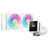 DeepCool Mystique 240 WH ARGB 282 mm All-in-One Liquid CPU Cooler - White