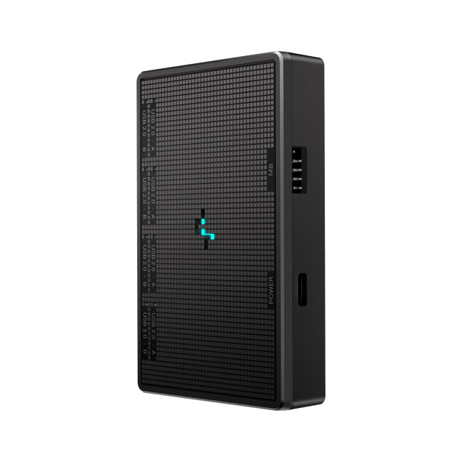 DeepCool UH-04 Internal 4-Port 9-pin USB 2.0 Hub - Black