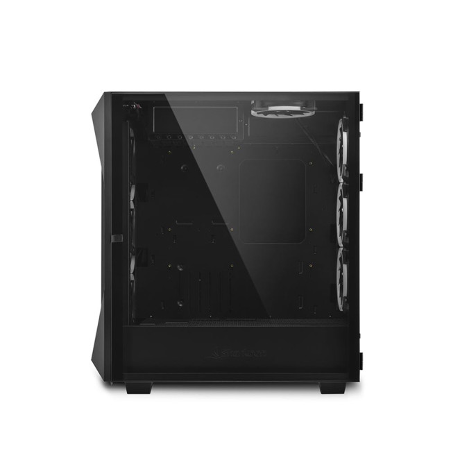 Sharkoon REV300 RGB Tempered Glass Mid Tower ATX Gaming PC Case - Black
