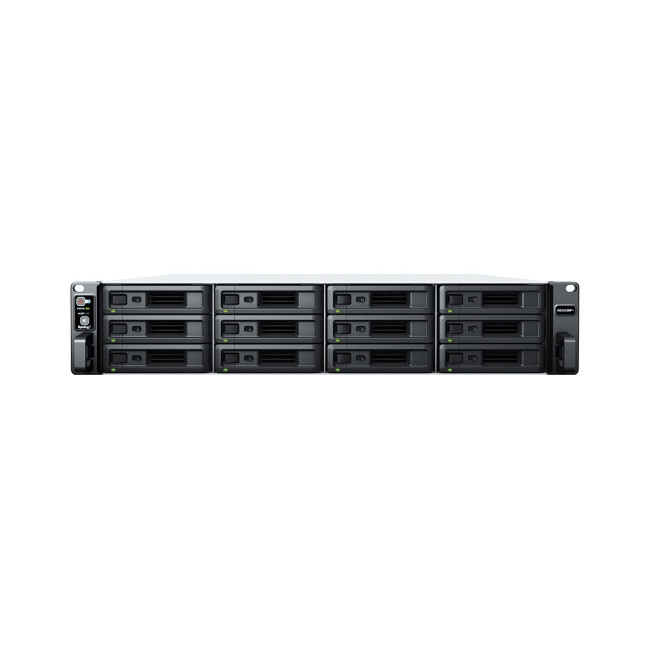 Synology RS2423RP+ 8GB RAM 12 Bay 2U RackStation NAS (Diskless)