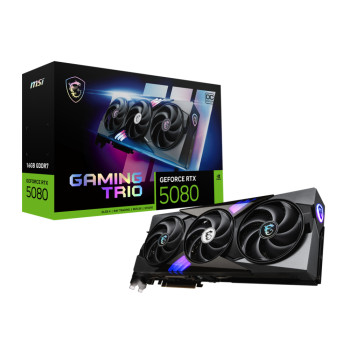 MSI GeForce RTX 5080 16G GAMING TRIO 16GB OC Graphics Card