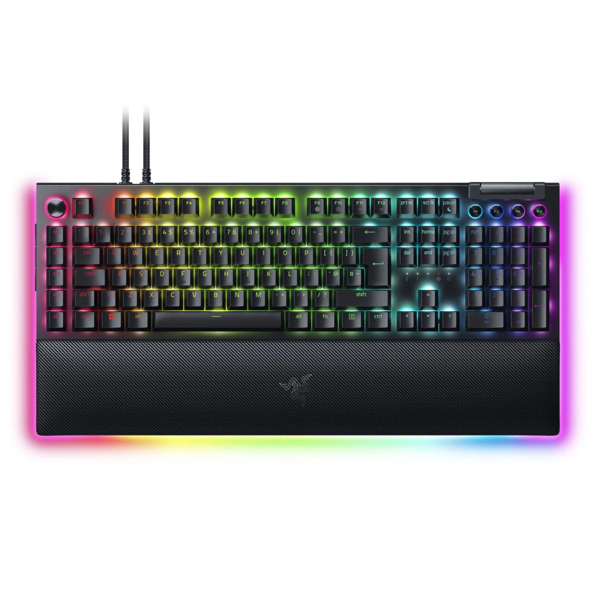 Razer Black Widow V4 Pro Rgb Green Switch Mechanical Gaming Keyboard
