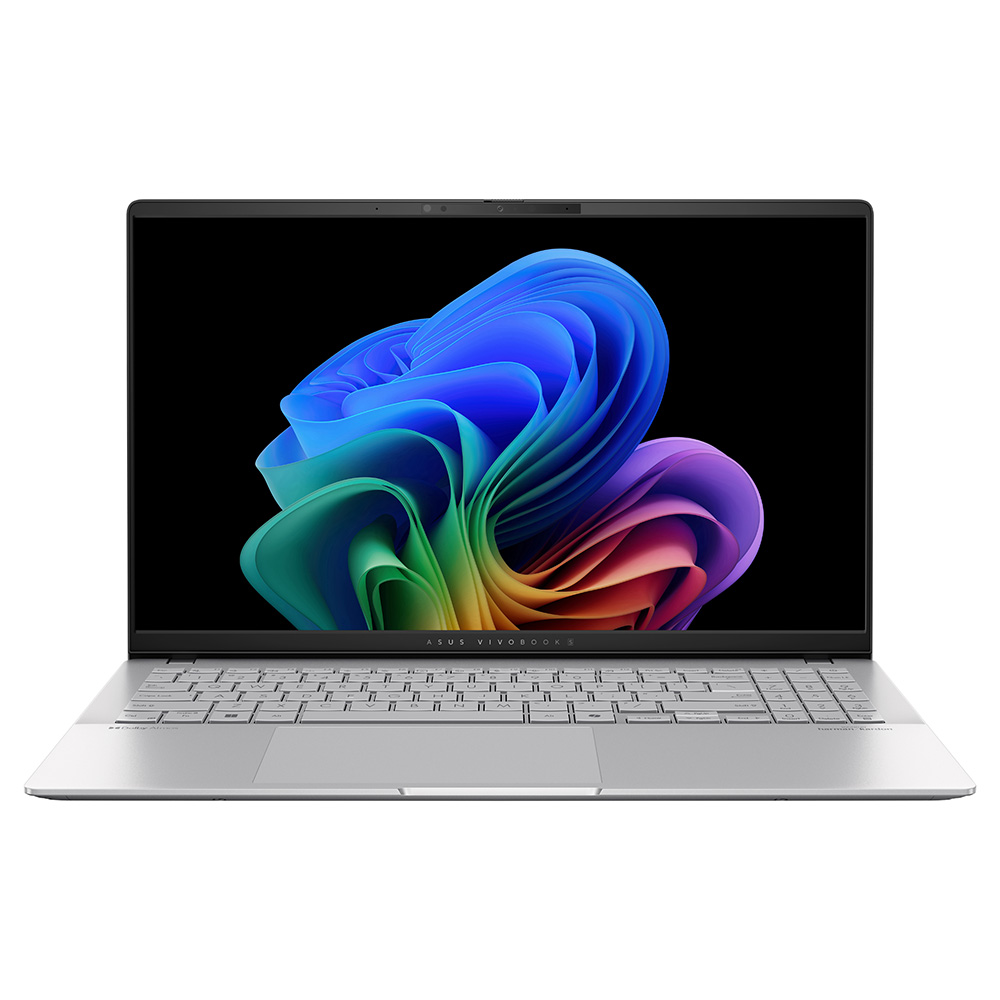 Asus Silver Refurbished Vivobook S 15 Qualcomm Snapdragon X Elite X1e-78-100 16Gb Ram 1Tb Ssd 15.6" 3K Oled Windowss 11 Home Laptop
