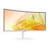 Samsung ViewFinity S6 LS34C650TAUXXU 34" UWQHD 100Hz 5ms Height Adjustable Curved Monitor with Speakers