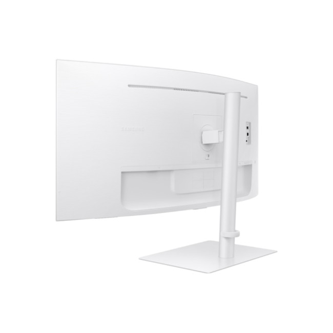 Samsung ViewFinity S6 LS34C650TAUXXU 34" UWQHD 100Hz 5ms Height Adjustable Curved Monitor with Speakers