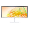 Samsung ViewFinity S6 LS34C650TAUXXU 34" UWQHD 100Hz 5ms Height Adjustable Curved Monitor with Speakers