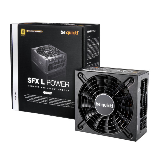 be quiet! SFX L Power 600W SFX 80 PLUS Gold Power Supply