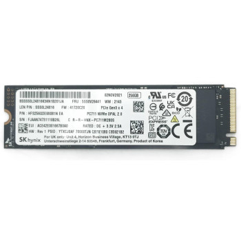 Refurbished Lenovo SSS0L24816 256GB M.2 PCIe 4.0 x4 NVMe Internal Solid State Drive