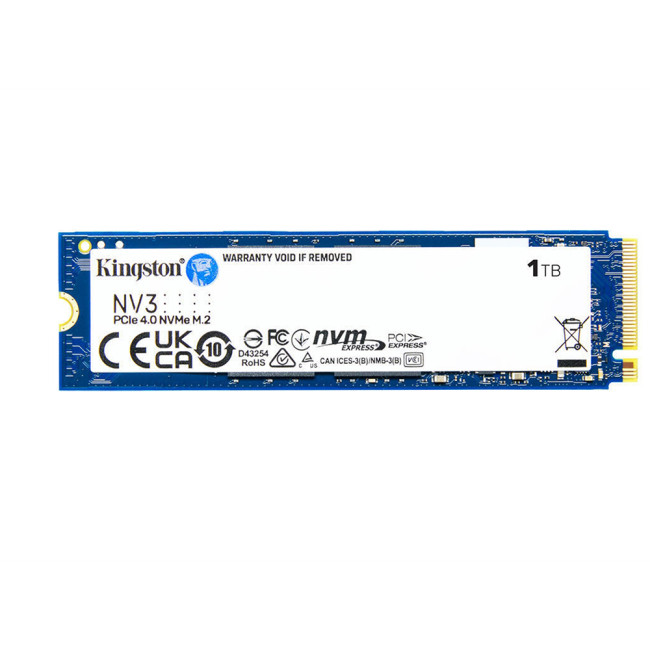 Kingston NV3 NVMe PCIe 4.0 Internal SSD 1TB M.2 2280-SNV3S/1000G : Buy Online at Best Price in KSA - Souq is now