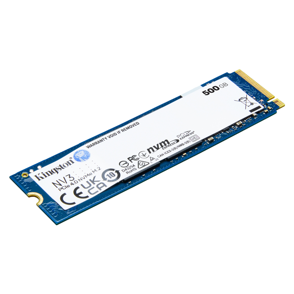 Kingston SNV3S/500G NV3 500GB M.2 NVMe PCIe 4.0 SSD