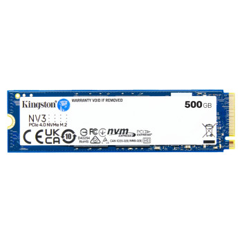 Kingston NV3 500GB M.2 NVMe PCIe 4.0 SSD/Solid State Drive