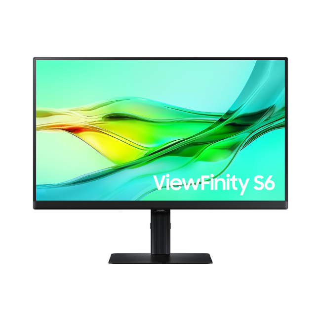 Samsung ViewFinity S6 LS24D600UAUXXU 24" IPS QHD 100Hz 5ms USB-C Height Adjustable Monitor