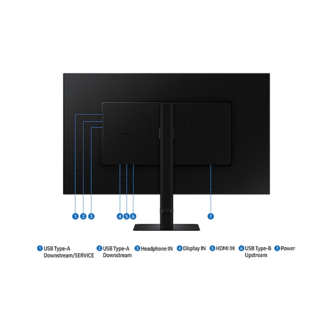 Samsung ViewFinity S8 S32D800EAU 32" 4K Ultra HD 60Hz 5ms Height adjustable Monitor