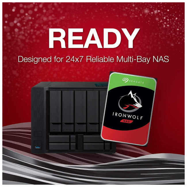 Refurbished Seagate IronWolf 16TB NAS Internal Hard Drive 7200 RPM 256MB Cache SATA 6.0Gb/s