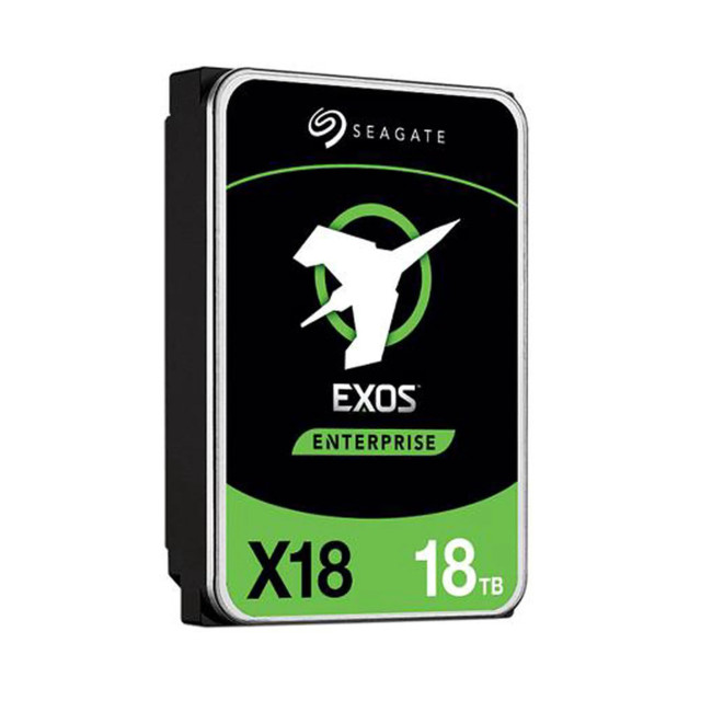 Seagate Exos X18 18TB 256MB 3.5" SATA 6GB/s 7200 RPM Enterprise Internal Hard Drive