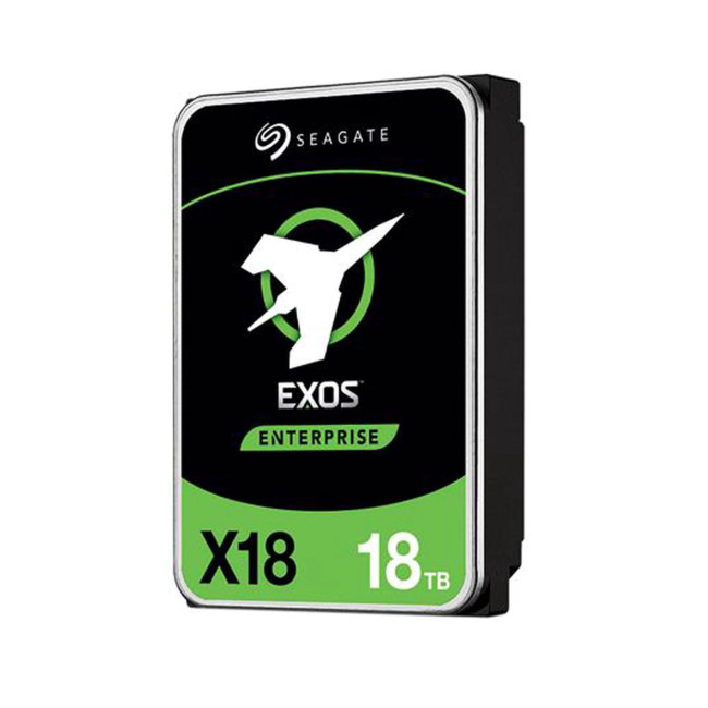Seagate Exos X18 18TB 256MB 3.5" SATA 6GB/s 7200 RPM Enterprise Internal Hard Drive