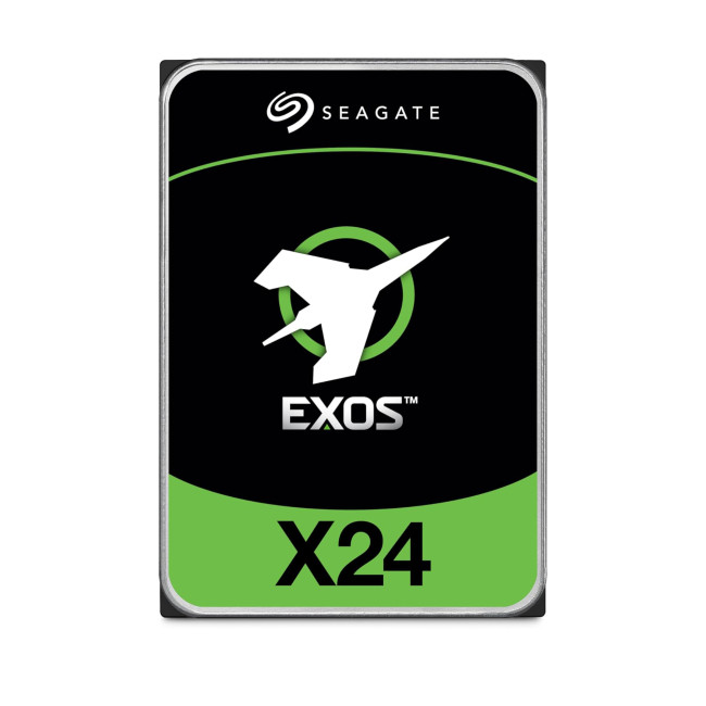 Seagate Exos X24 24TB 512MB 3.5" SATA 6GB/s 7200 RPM Enterprise Internal Hard Drive