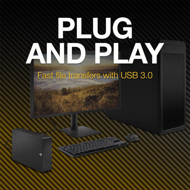 Seagate Expansion 6TB 3.5" 5400RPM USB 3.0 External Hard Drive