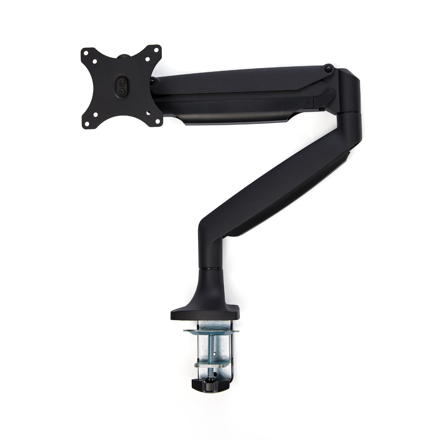 StarTech Up to 43" Full Motion Desk Mount Clamp And Grommet Single Monitor Arm - Black