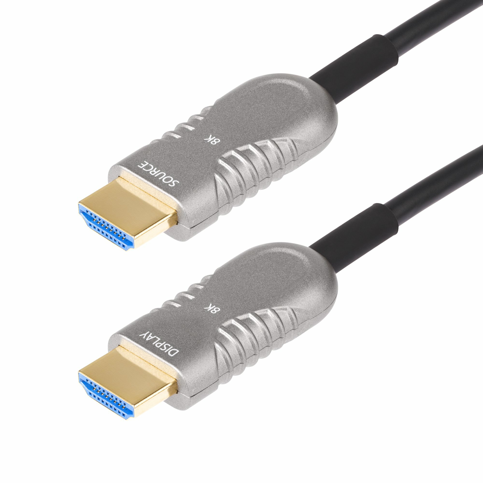 StarTech 15.2m HDMI 2.1 8K 60Hz 48Gbps Active Optical Cable - Black