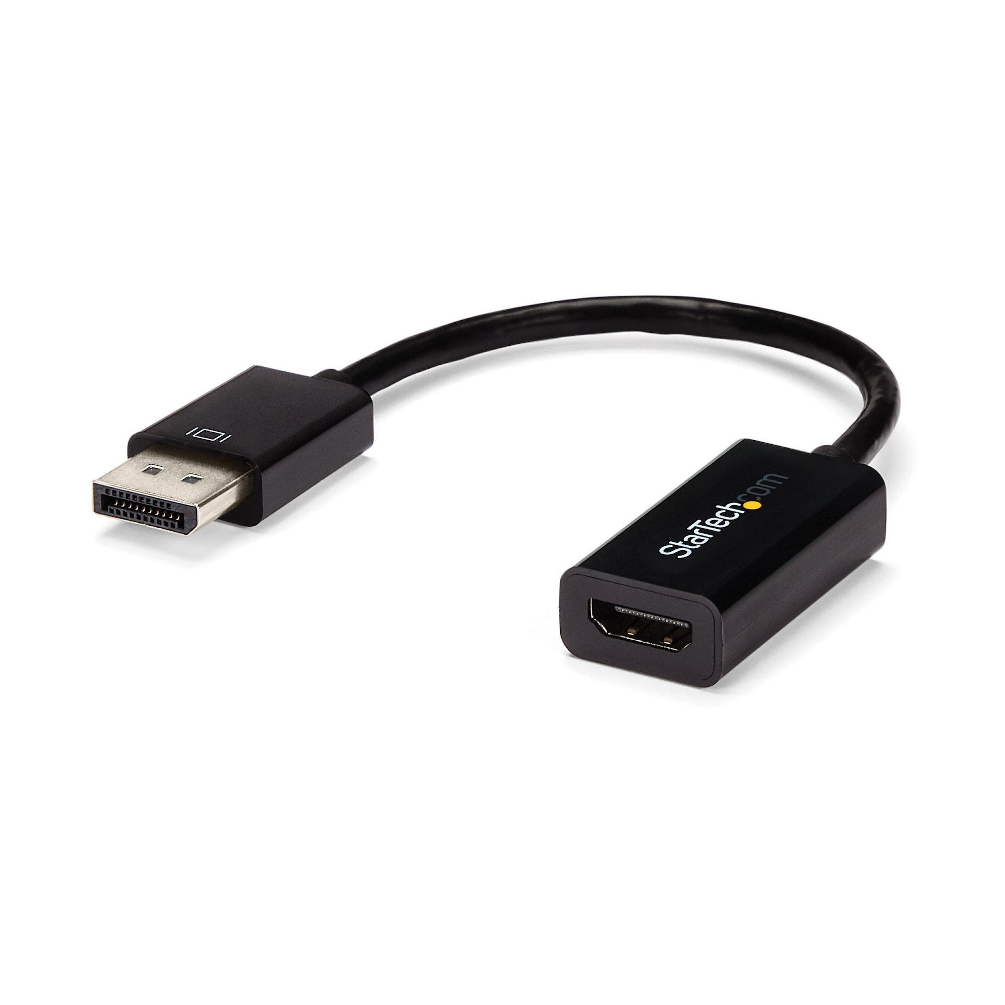 StarTech DisplayPort to HDMI 4K 30Hz Active Adapter - Black