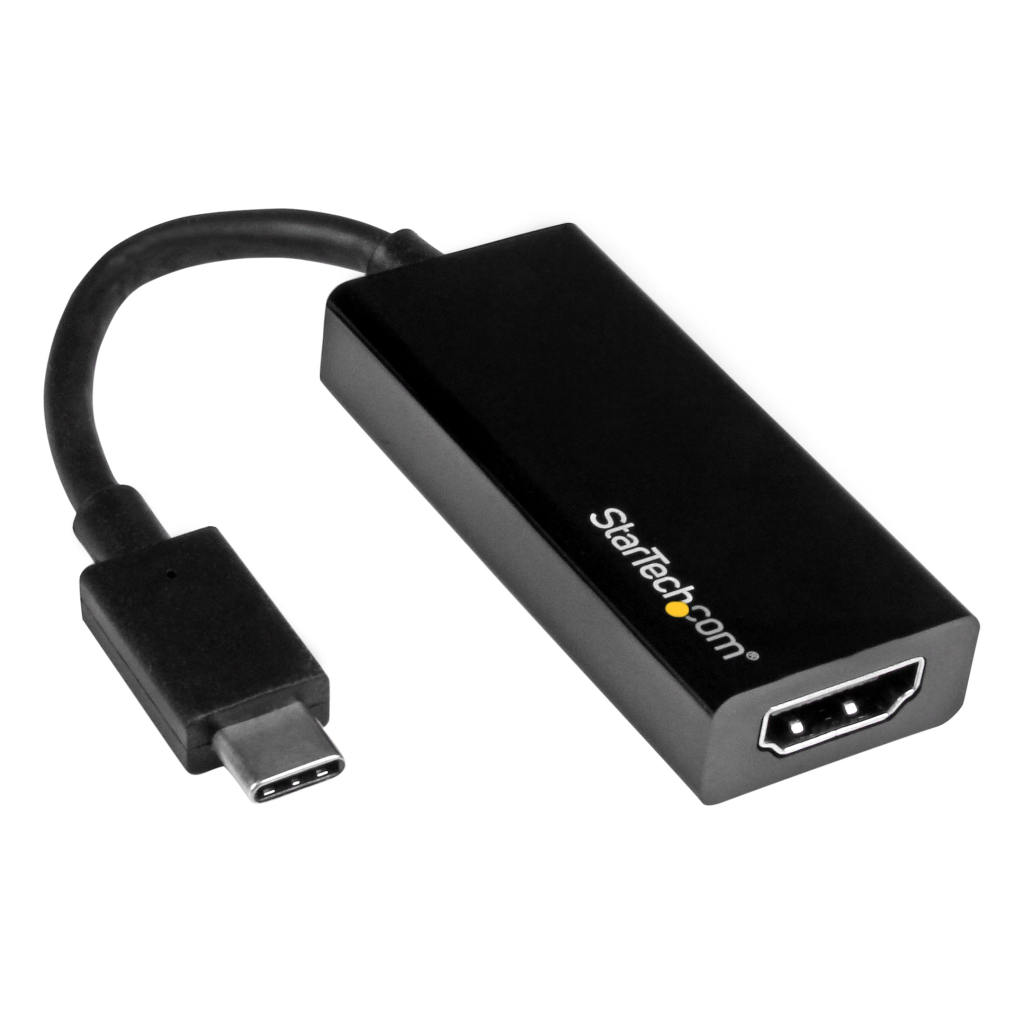 StarTech USB-C 4K 30Hz HDMI Video Adapter Converter - Black