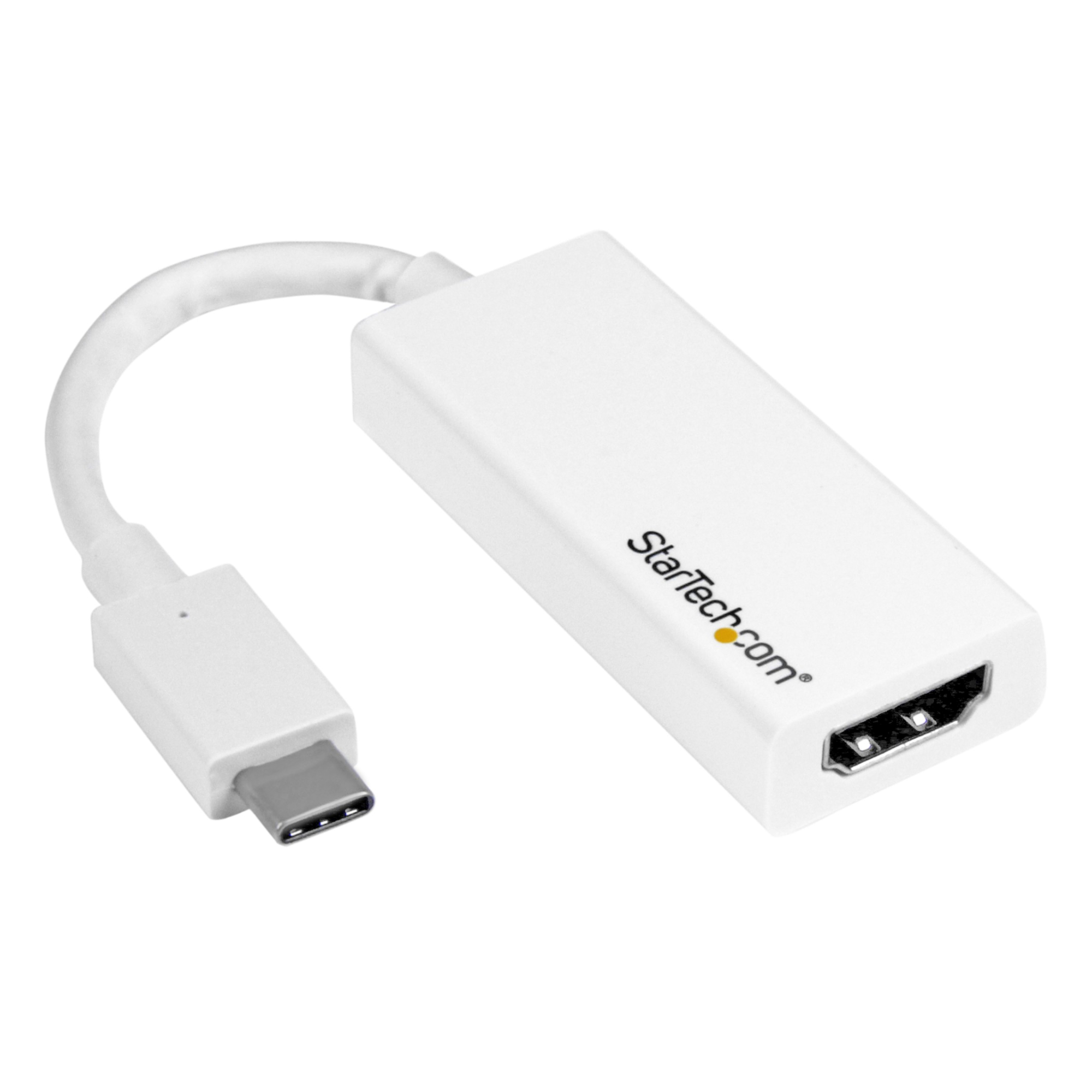 StarTech USB-C 4K 60Hz 3840x2160 HDMI Adapter - White