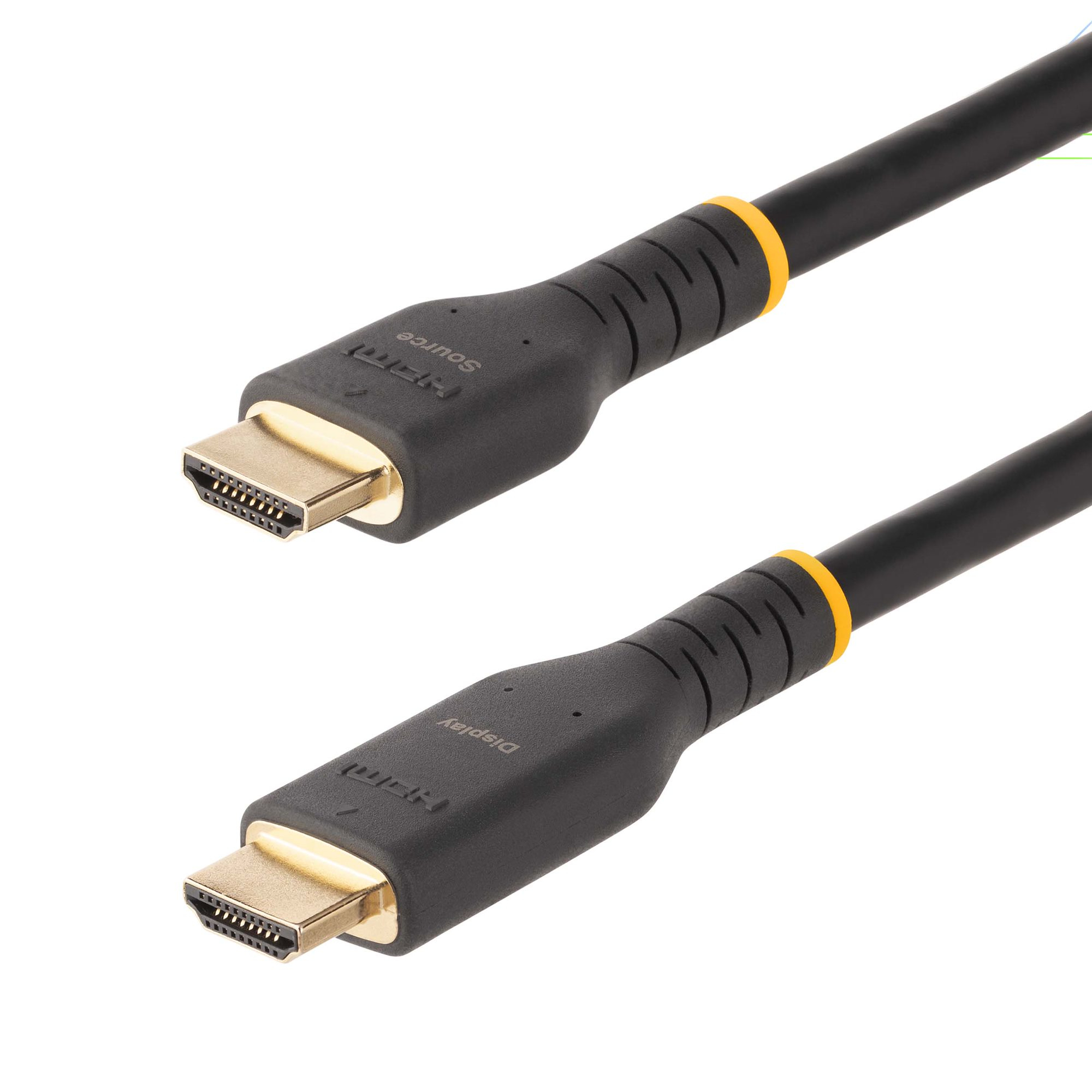 StarTech 30ft HDMI 2.0 4K 60Hz Active High Speed Cable - Black