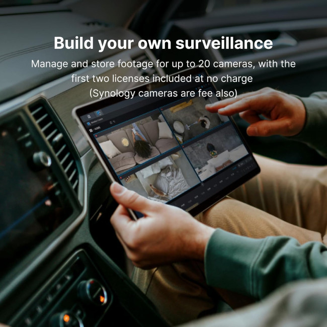 Synology DS223 2-Bay NAS Enclosure (2GB RAM) - 12TB HDD Included Bundle