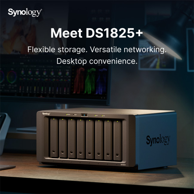 Synology DS1825+ 8-Bay NAS Enclosure (8GB RAM)