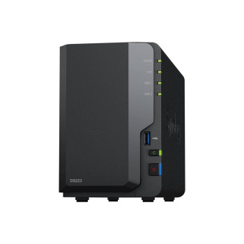 Refurbished Synology DiskStation DS223 2-Bay NAS Enclosure (2GB RAM)