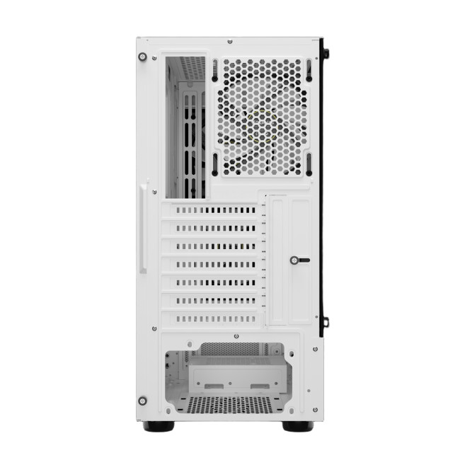 Gamdias TALOS E3 CG WH Mid Tower ATX Gaming PC Case with 3 x RGB Fans - White