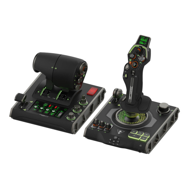 Turtle Beach VelocityOne Flightdeck Advanced Flight Simulator Kit - Black/Green