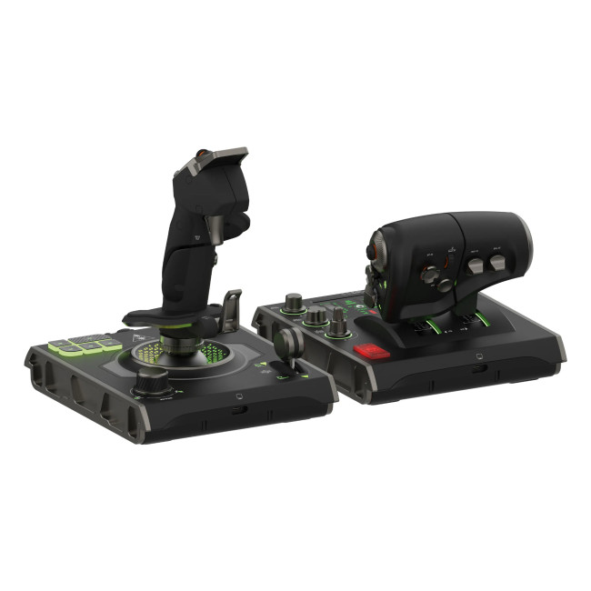 Turtle Beach VelocityOne Flightdeck Advanced Flight Simulator Kit - Black/Green