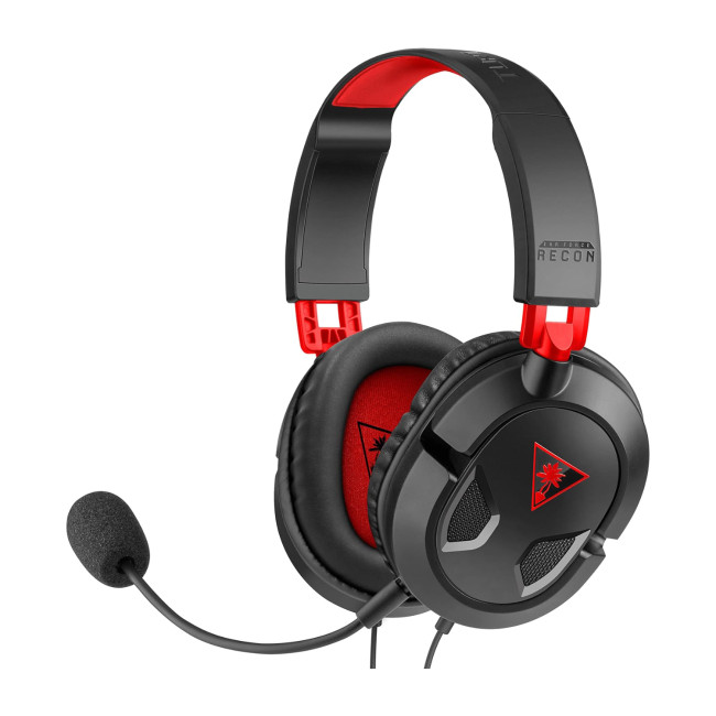 Turtle Beach Earforce Recon 50 2.0 Wired Gaming Headset - Black/Red