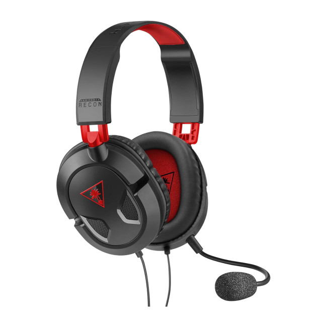 Turtle Beach Earforce Recon 50 2.0 Wired Gaming Headset - Black/Red