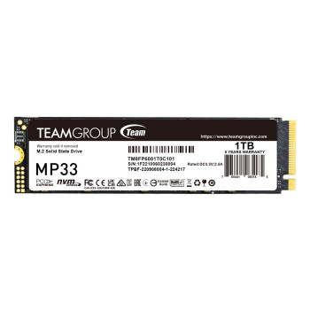 Team Group MP33 1TB M.2 2280 NVMe PCIe 3.0 Internal SSD