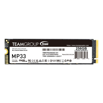 Team Group MP33 256GB M.2 2280 NVMe PCIe 3.0 Internal SSD