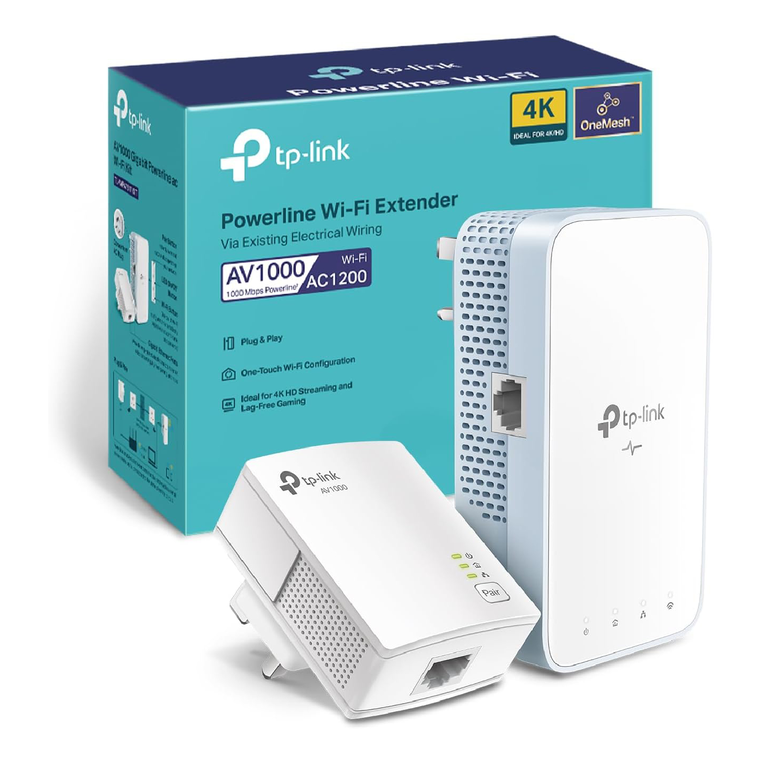 TP-Link AV1000 Gigabit Powerline ac Wi-Fi Kit
