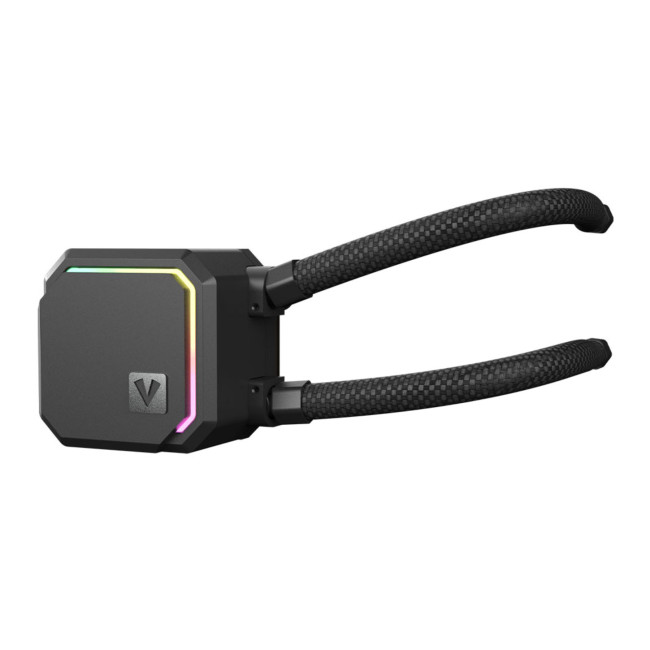 VIDA Trifrost 360 ARGB 360mm AIO Liquid CPU Cooler - Black