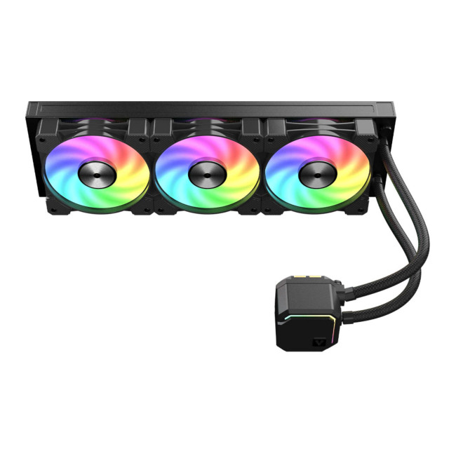 VIDA Trifrost 360 ARGB 360mm AIO Liquid CPU Cooler - Black