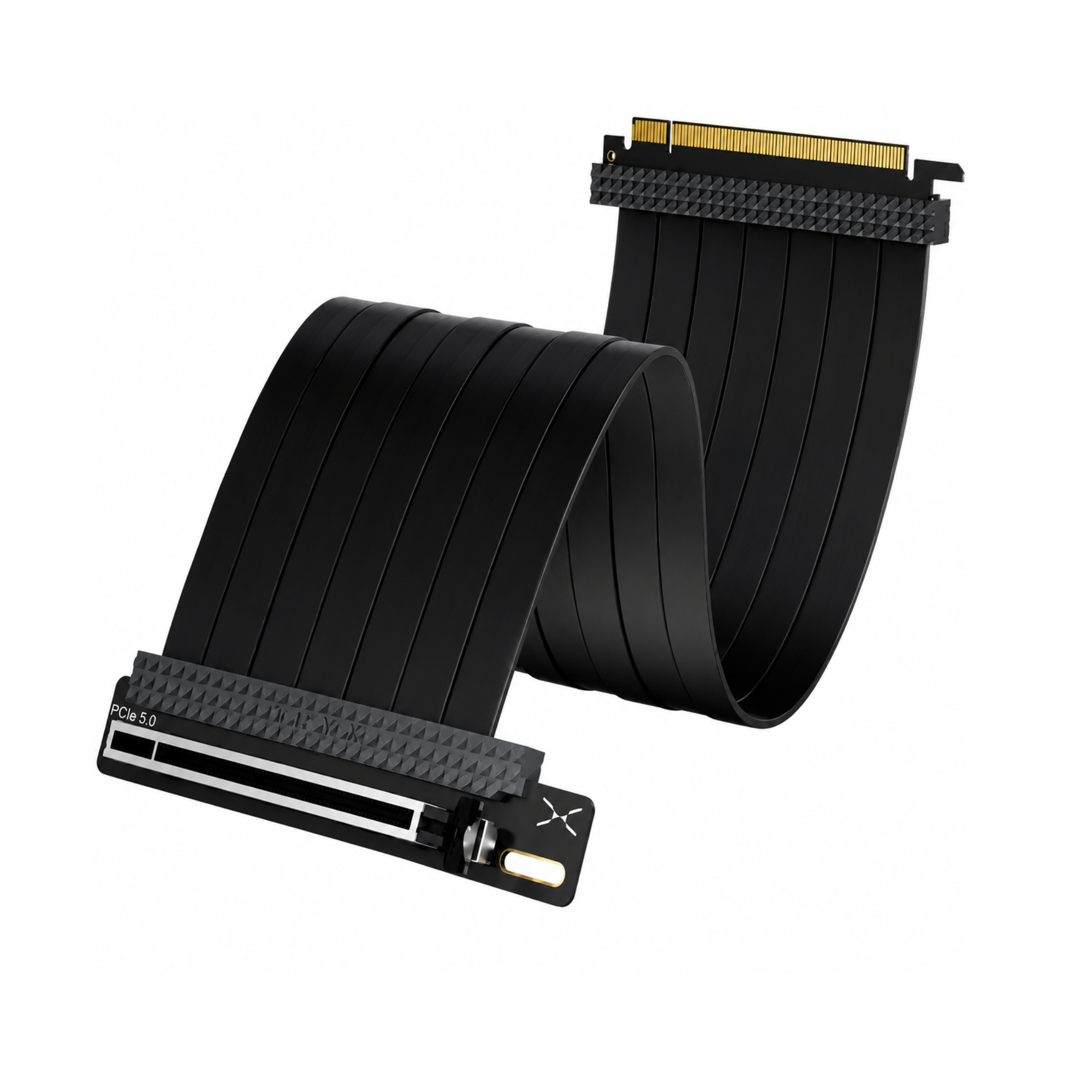 Tryx Black String Pcie 5.0 X16 Riser Cable Up To 128 Gb/S Transfer Bandwidth 200Mm