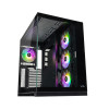 Tecware VXL EVO ARGB Tempered Glass Mid-Tower ATX Gaming PC Case - Black